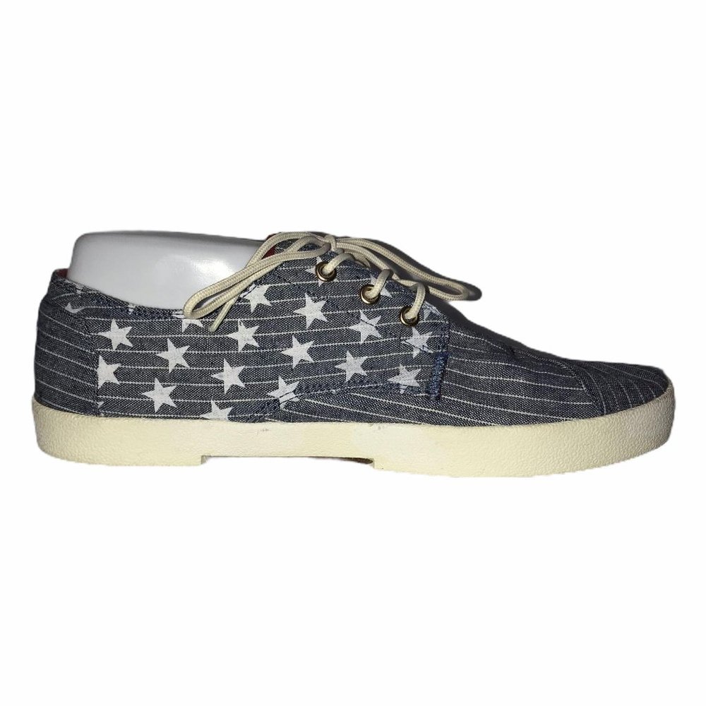 Toms Stars & Stripes Patriotic Canvas Sneakers 11 - Picture 6 of 9